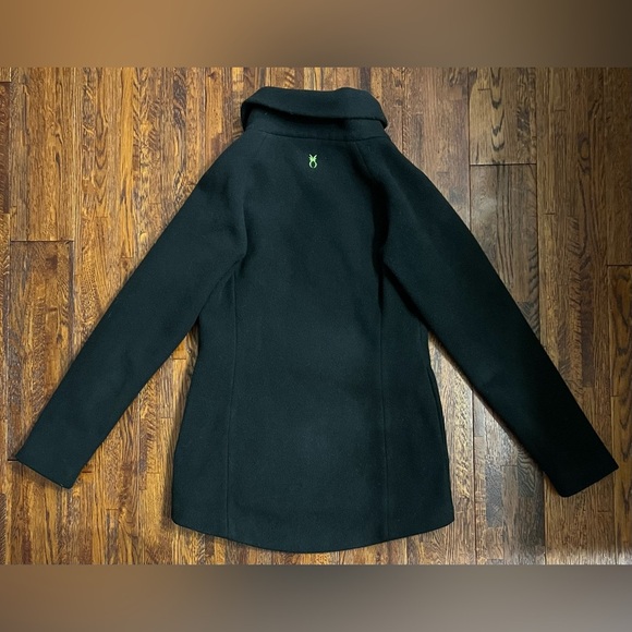 DUDLEY STEPHENS Union Street Jacket in Black with Lime Green Accents Size Small - Picture 8 of 8